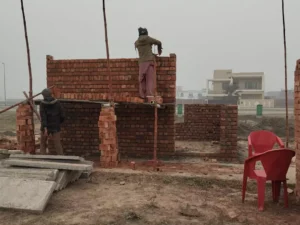 Site Setup before Construction